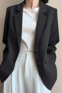 Oversized Retro Chic Blazer