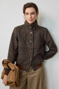 Plaid Oversized Vintage Jacket